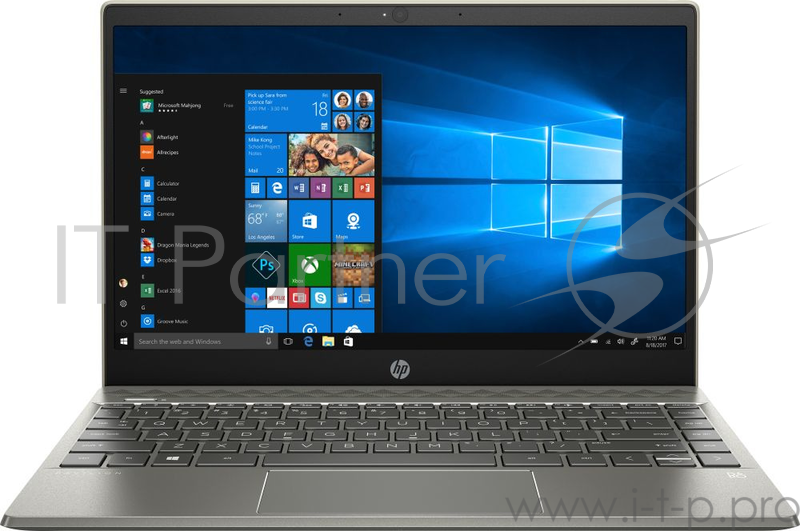 Ноутбук HP Pavilion 13-an0036ur Core i7 8565U/8Gb/SSD256Gb/Intel UHD Graphics 620/13.3/FHD (1920x1080)/Windows 10/silver/WiFi/BT/Cam