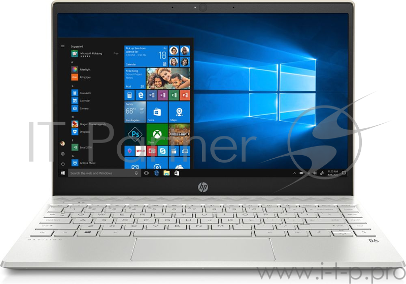 Ноутбук HP Pavilion 13-an0037ur Core i7 8565U/8Gb/SSD256Gb/Intel UHD Graphics 620/13.3/FHD (1920x1080)/Windows 10/gold/WiFi/BT/Cam
