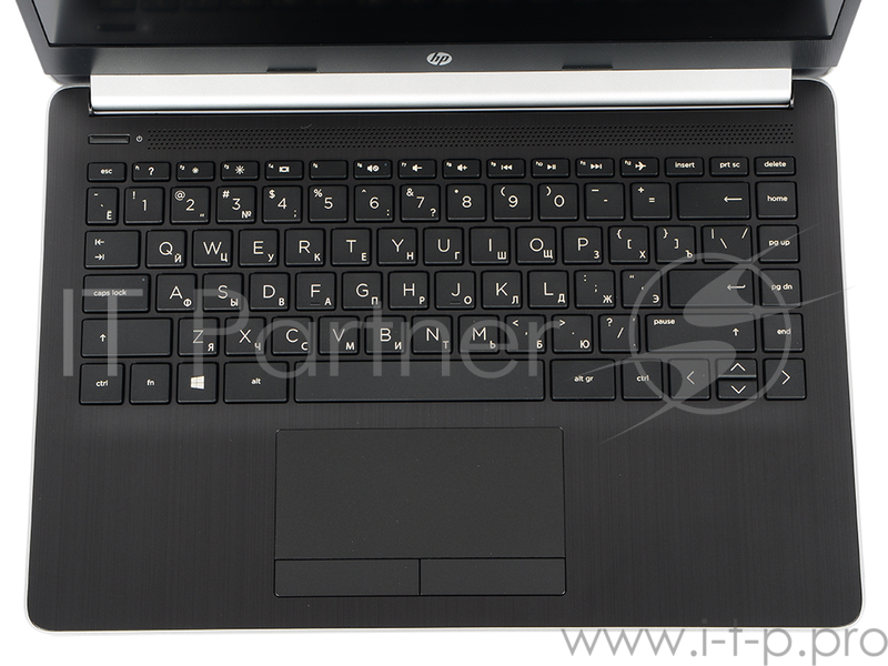 Ноутбук HP 14-cf0019ur <4MF91EA> i5-8250U(1.6)/6Gb/256Gb SSD/14.0 FHD IPS/Int Intel UHD/no ODD/Cam HD/DOS (Natural Silver)