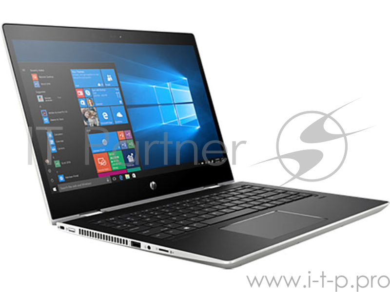 Ноутбук HP Probook x360 440 G1 <4LT32EA> i3-8130U (2.2)/4GB/128Gb SSD/14.0 FHD Touch/Int:Intel UHD 620/BT/FPR/Win10 Pro (Natural Silver)