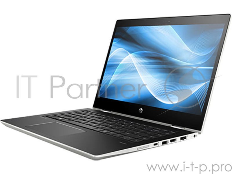 Ноутбук HP Probook x360 440 G1 <4LT32EA> i3-8130U (2.2)/4GB/128Gb SSD/14.0 FHD Touch/Int:Intel UHD 620/BT/FPR/Win10 Pro (Natural Silver)