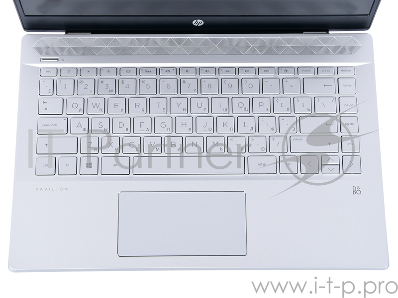 Ноутбук HP Pavilion 14-ce1001ur Core i5 8265U/4Gb/1Tb/iOpt16Gb/nVidia GeForce Mx130 2Gb/14/IPS/FHD (1920x1080)/Windows 10/silver/WiFi/BT/Cam