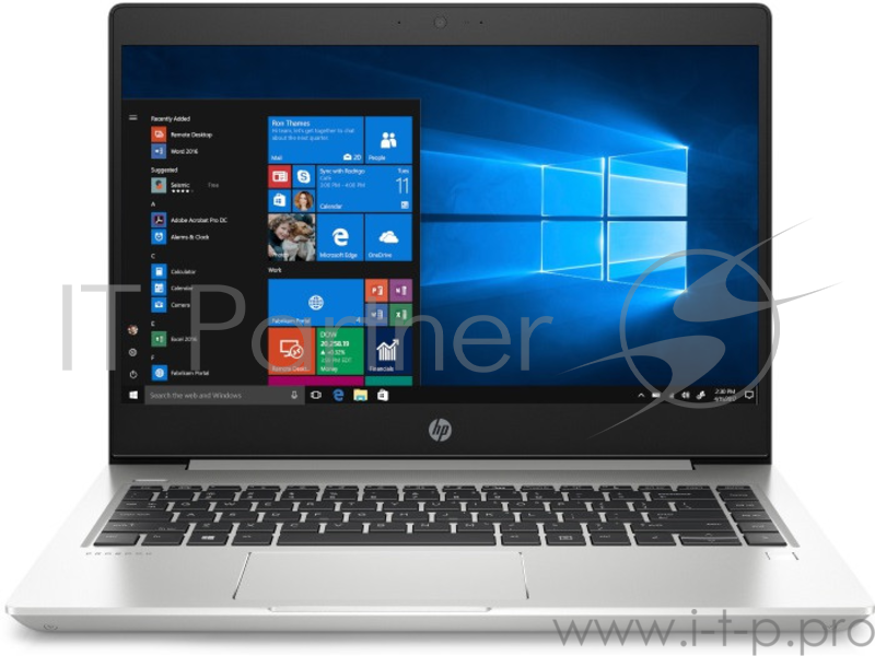 Ноутбук HP Probook 440 G6 <5PQ24EA> i3-8145U (2.1)/4GB/128Gb SSD/14.0 FHD AG/Int:Intel UHD 620/Cam HD/BT/Win10 Pro (Pike Silver Aluminum)