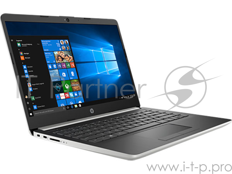 Ноутбук HP14-cf1000ur (Narrow Bezel) 14(1920x1080 IPS)/Intel Core i5 8265U(1.6Ghz)/4096Mb/1TB HDD + 16GB M2 PCIe OptaneGb/noDVD/Int:Intel HD Graphics/Cam/BT/WiFi/41WHr/war 1y/1.51kg/Natural Silver/W10