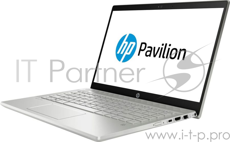 Ноутбук HP 14-ce2000ur Core i3 8145U/4Gb/SSD128Gb/Intel UHD Graphics 620/14/IPS/FHD (1920x1080)/Windows 10/silver/WiFi/BT/Cam