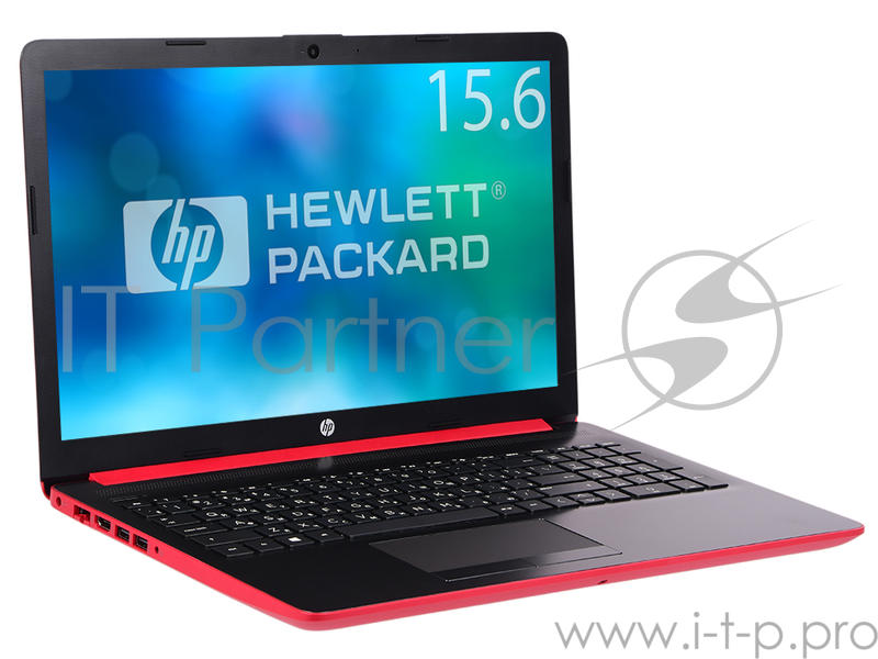 Ноутбук HP 15-da0086ur Core i3 7020U/4Gb/500Gb/nVidia GeForce Mx110 2Gb/15.6/UWVA/FHD (1920x1080)/Windows 10/red/WiFi/BT/Cam
