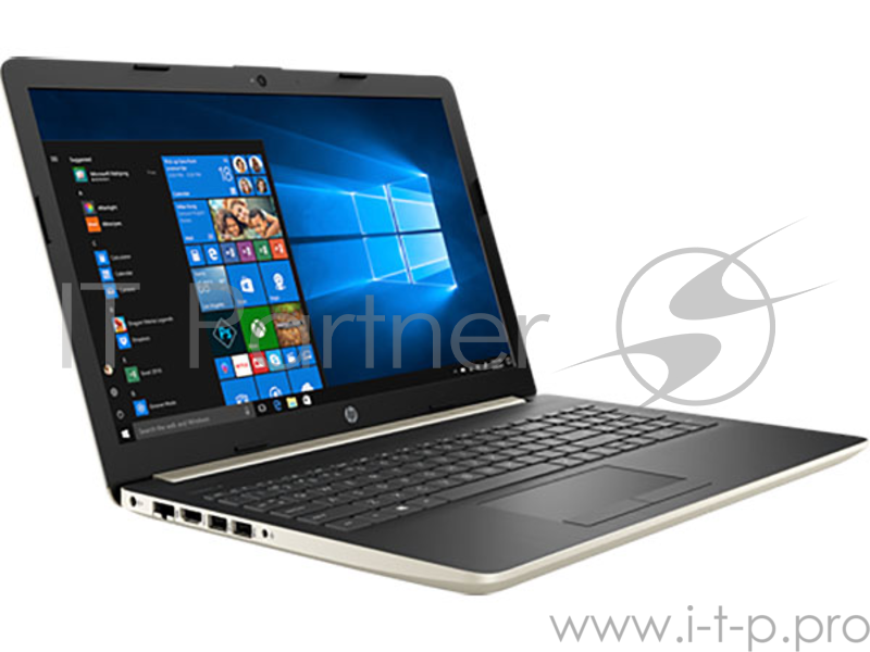 Ноутбук HP 15-da0087ur Core i3 7020U/4Gb/500Gb/nVidia GeForce Mx110 2Gb/15.6/UWVA/FHD (1920x1080)/Windows 10/gold/WiFi/BT/Cam