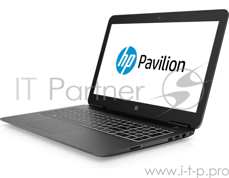 Ноутбук HP 15-bc438ur Core i7 8750H/8Gb/1Tb/SSD128Gb/nVidia GeForce GTX 1050 Ti 4Gb/15/IPS/FHD (1920x1080)/Windows 10 64/black/WiFi/BT/Cam