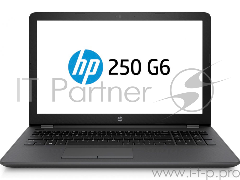 Ноутбук HP 250 G6 <5PP07EA> i3-7020U(2.3)/4Gb/128Gb SSD/15.6 FHD AG/Int:Intel HD 620/DVD/DOS/Dark Ash Silver
