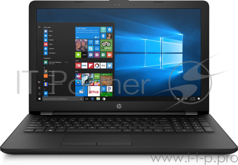 Ноутбук HP 15-rb003ur A9 9420/4Gb/500Gb/AMD Radeon R5/15.6/SVA/FHD (1920x1080)/Windows 10/black/WiFi/BT/Cam