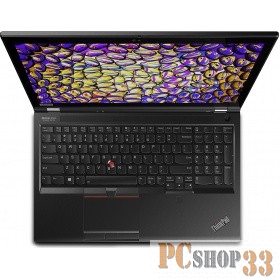 Ноутбук ThinkPad P53 15.6 FHD (1920x1080) IPS, i7-9750H, 8GB DDR4, 256GB SSD, NV Quadro Т1000 4GB, NoODD, NOWWAN(not upgradable), WiFi, BT, FPR+SCR, IR+720P, 6 cell, Win 10 Pro, 2,5kg 3YR