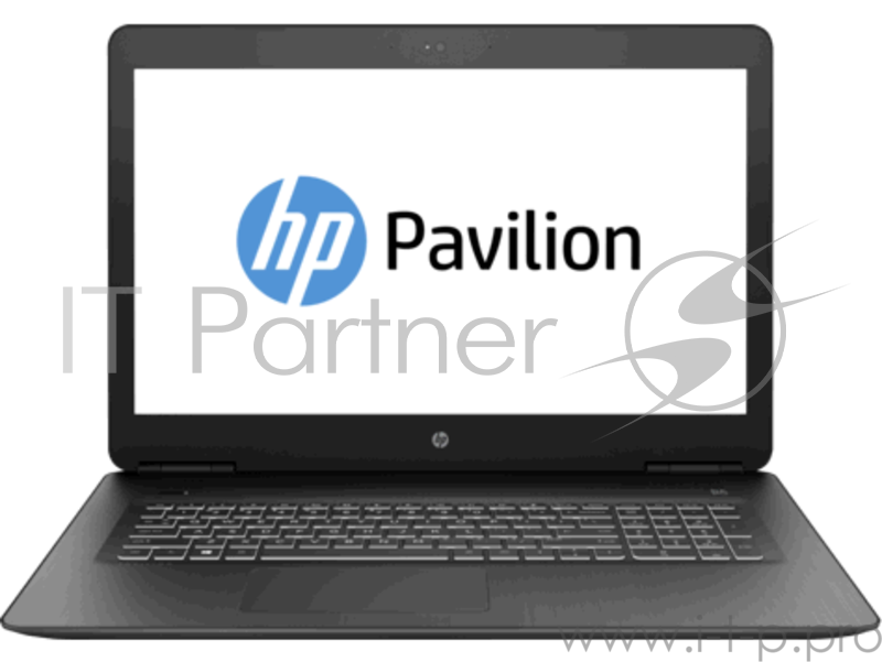 Ноутбук HP 17-ab403ur Core i7 8750H/8Gb/1Tb/DVD-RW/nVidia GeForce GTX 1050 4Gb/17/IPS/FHD (1920x1080)/Windows 10 64/black/WiFi/BT/Cam