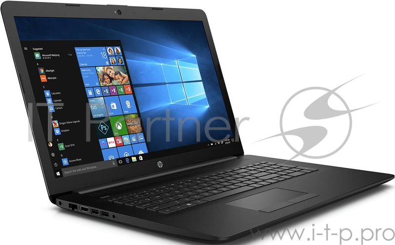 Ноутбук HP 17-ca1005ur <6PU30EA> Ryzen 3-3200U (2.6)/8Gb/1TB/17.3 HD AG/AMD 530 2GB/DVD-RW/Cam/Win10 (Jet Black)