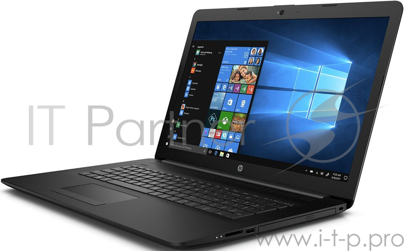 Ноутбук HP 17-ca1005ur <6PU30EA> Ryzen 3-3200U (2.6)/8Gb/1TB/17.3 HD AG/AMD 530 2GB/DVD-RW/Cam/Win10 (Jet Black)