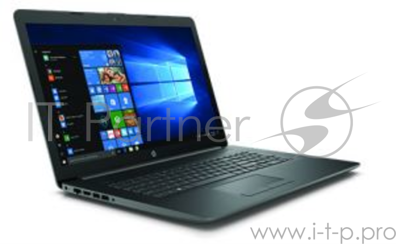 Ноутбук HP 17-by1034ur <6SW67EA> i5-8265U (1.6)/8Gb/1Tb/17.3 FHD AG IPS/Int Intel UHD 620/DVD-RW/Cam HD/Win10 (Natural Silver)