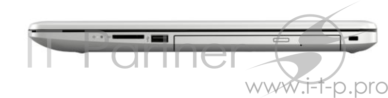 Ноутбук HP 17-by1034ur <6SW67EA> i5-8265U (1.6)/8Gb/1Tb/17.3 FHD AG IPS/Int Intel UHD 620/DVD-RW/Cam HD/Win10 (Natural Silver)