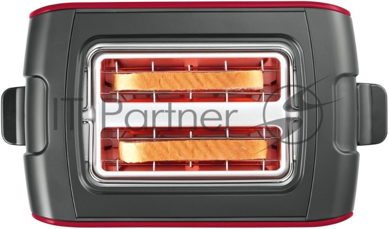 Тостер/ TAT6A114 на 2 тоста мощность 1090 Вт механическое управление функция размораживания решетка для подогрева булочек, поддон для крошек