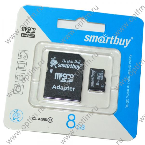 8GB SmartBuy MicroSD (Transflash) class 10