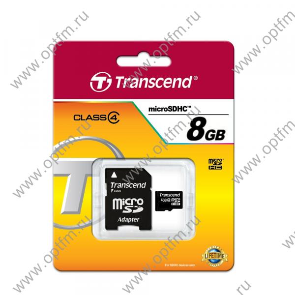 8GB Transcend MicroSD (Transflash) class 4