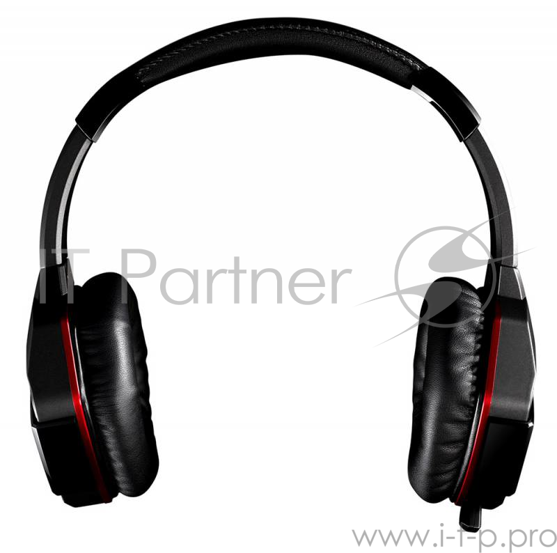 Наушники A4 G501, черно-красные {Наушники с микрофоном, 2.2м}