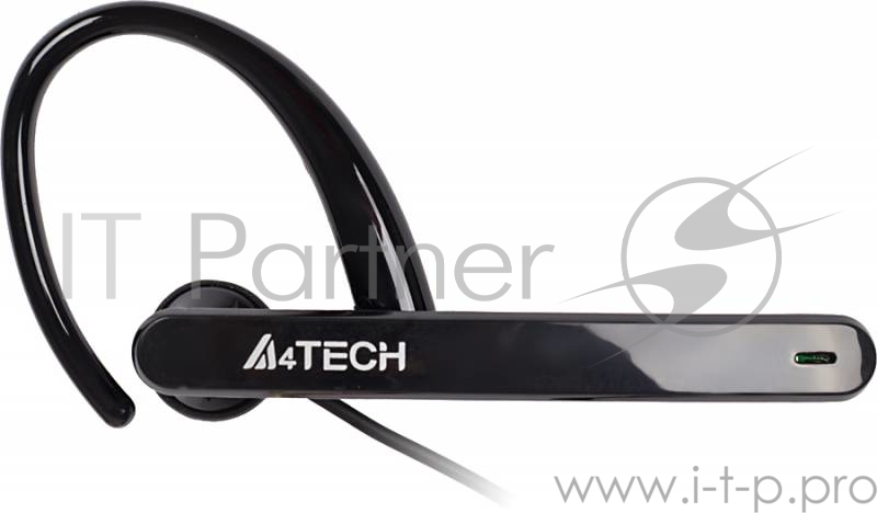 Наушники с микрофоном A4 S-7-1 черный 2м вкладыши в ушной раковине