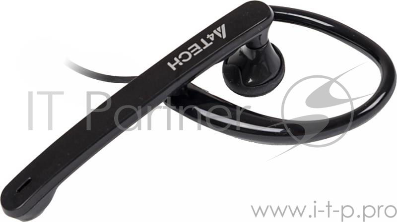 Наушники с микрофоном A4 S-7-1 черный 2м вкладыши в ушной раковине