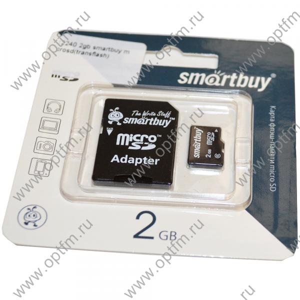 2GB SmartBuy MicroSD (Transflash)