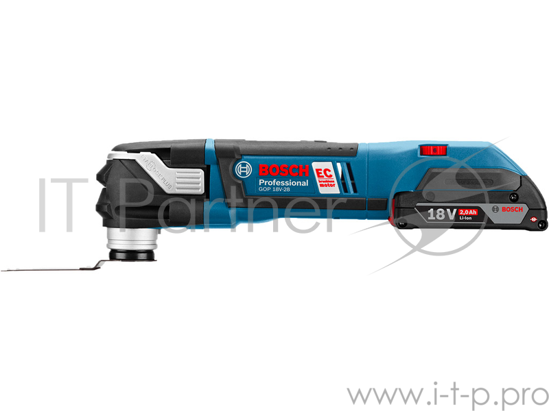 Многофункциональный инструмент Bosch GOP 18V-28 Professional 06018B6003, аккум. (Li-Ion 18В, 20000об./мин.) + доп.аккум. + кейс