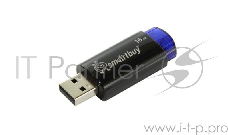 Флэш карта USB 2.0 Flash Drive 16GB Smartbuy Click Blue (SB16GBCL-B)