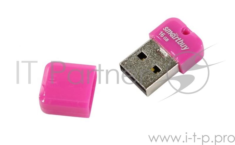 Внешний накопитель 16Gb USB Drive <USB2.0> SmartBuy ART Pink (SB16GBAP)