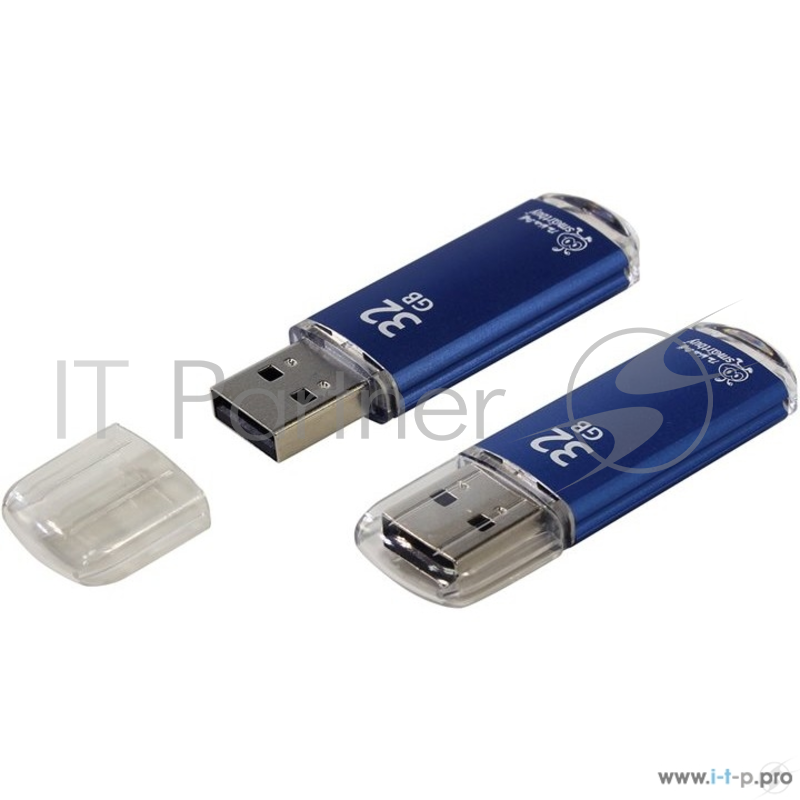 Флеш память Smartbuy USB Drive 32Gb V-Cut series Blue SB32GBVC-B