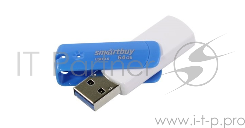Внешний накопитель 64Gb USB Drive <USB3.0> SmartBuy Diamond Blue (SB64GBDB-3)