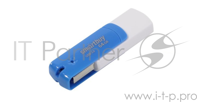 Внешний накопитель 64Gb USB Drive <USB3.0> SmartBuy Diamond Blue (SB64GBDB-3)