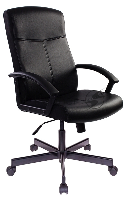 Кресло руководителя Бюрократ DOMINUS-BL черный искусственная кожа крестовина металл