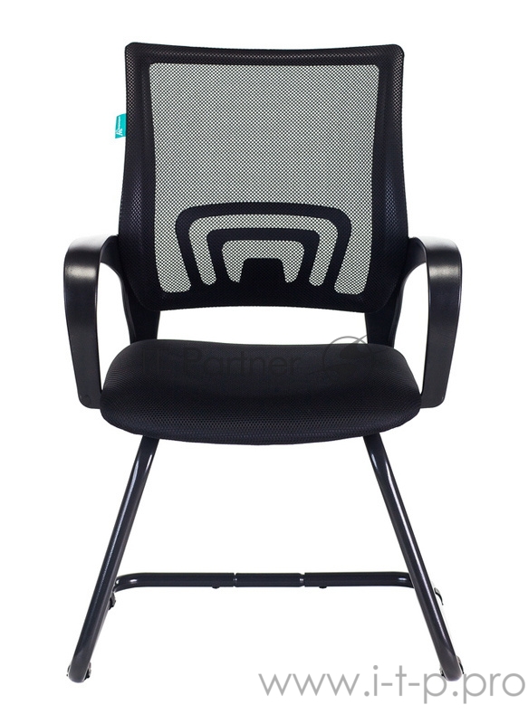 Кресло Бюрократ CH-695N-AV/B/TW-11 на полозьях черный TW-01 сиденье черный TW-11