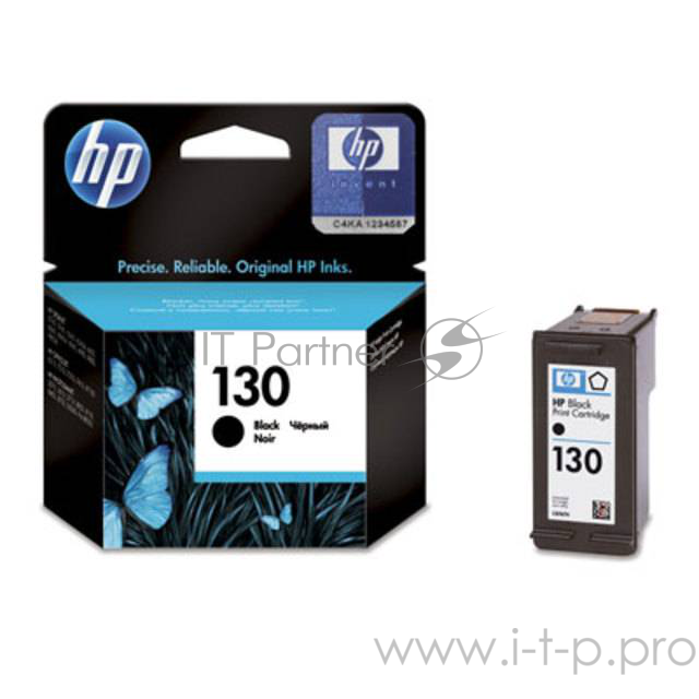 Картридж струйный HP 130 C8767HE черный для HP DJ 6543/5743/6843/PS 8153/8453 (860стр.)