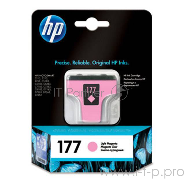 Картридж струйный HP №177 C8775HE светло-пурпурный для HP PS 3213/3313/8253