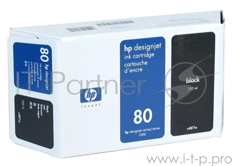 Картридж струйный HP C4871A черный для HP DJ 1050C