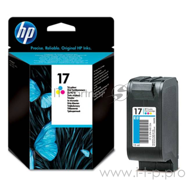 Картридж струйный HP №17 C6625A многоцветный для HP DJ 840C (480стр.)