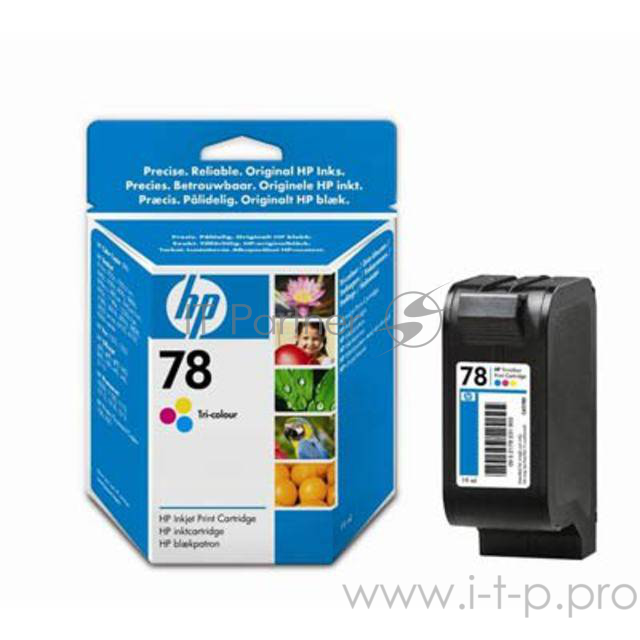 Картридж струйный HP №78 C6578D многоцветный для HP DJ 9xxC/DJ3820/6122/6127/PS1xxx