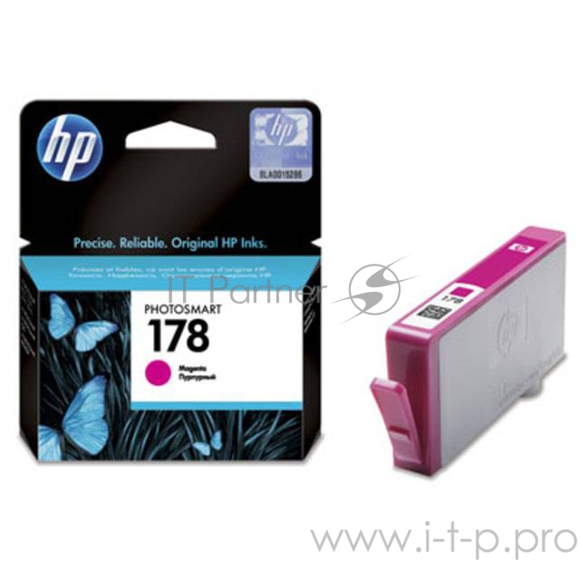 Картридж струйный HP №178 CB319HE пурпурный для HP C5383/C6383/B8553/D5463 (300стр.)