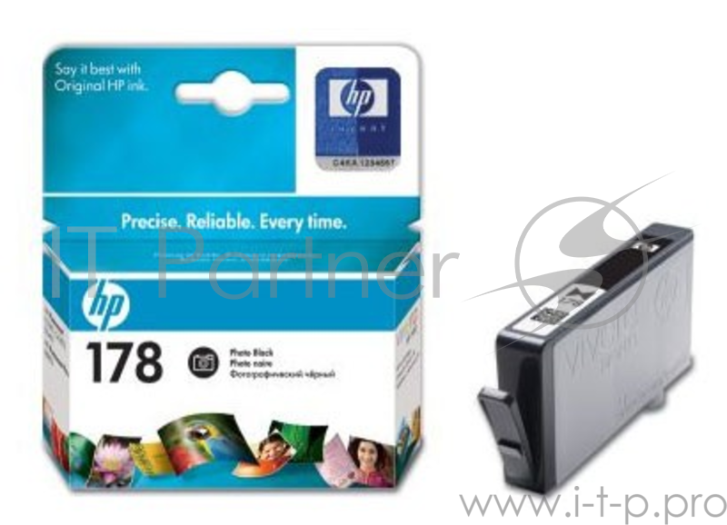 Картридж струйный HP №178 CB317HE фото черный для HP C5383/C6383/B8553/D5463