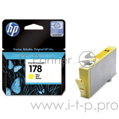 Картридж струйный HP №178 CB320HE желтый для HP C5383/C6383/B8553/D5463 (300стр.)