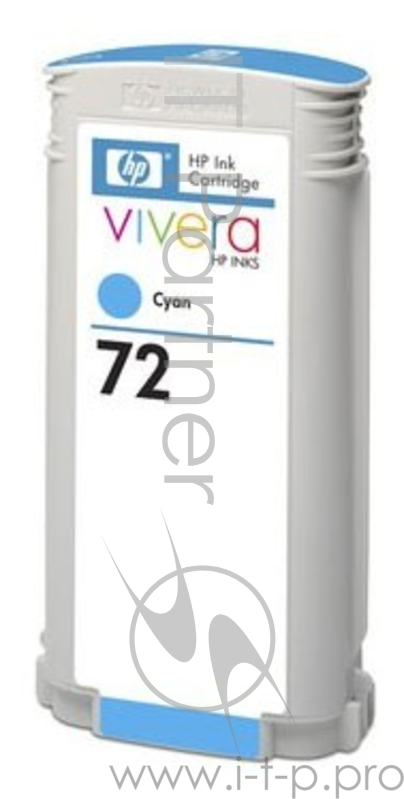 Картридж струйный HP №72 C9371A голубой для HP DJ T1100/T610 (130мл)