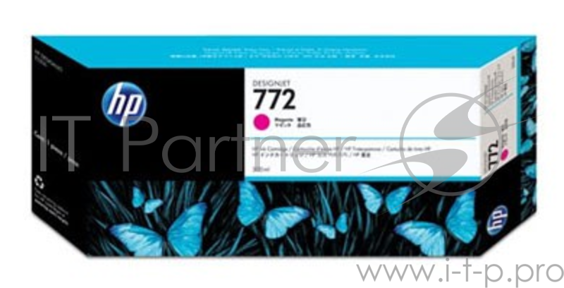 Картридж струйный HP №772 CN629A пурпурный для HP DJ Z5200