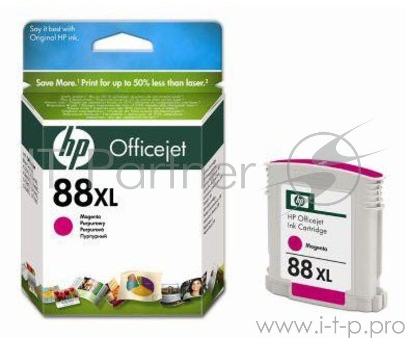 Картридж струйный HP №88XL C9392AE пурпурный для HP OJ Pro K550 (1980стр.)