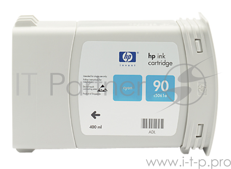 Картридж струйный HP C5083A № 90 для DJ 4000 cyan 3 шт