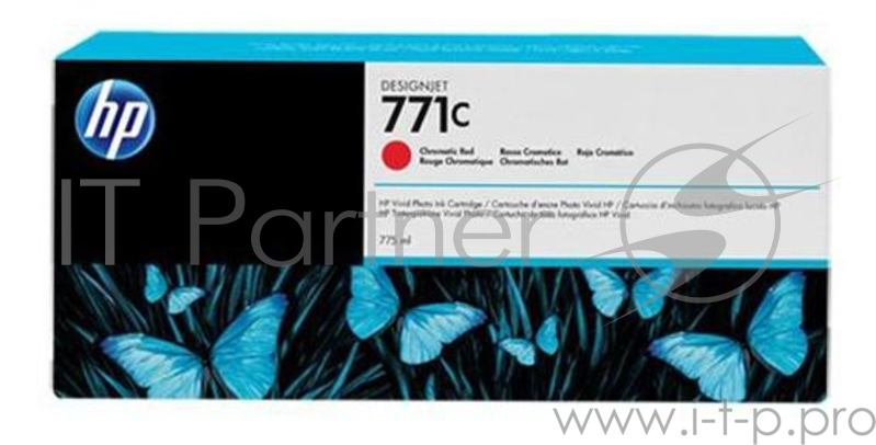 Картридж струйный HP 771C B6Y33A пурпурный x3уп. для HP DJ Z6200 (775мл)