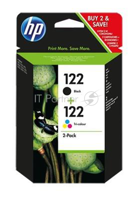 Картридж струйный HP 122 CR340HE черный/трехцветный набор карт. для HP DJ 1050/2050/2050s