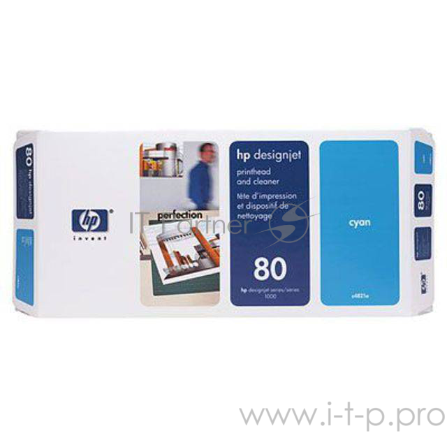 Картридж струйный HP C4821A голубой печатающая головка для HP DJ 1050c/c plus/1055